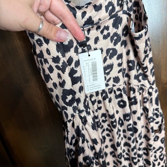 NWT Casual Sundress Sleeveless Summer A Line Spaghetti Strap Pockets size M - Picture 8 of 9